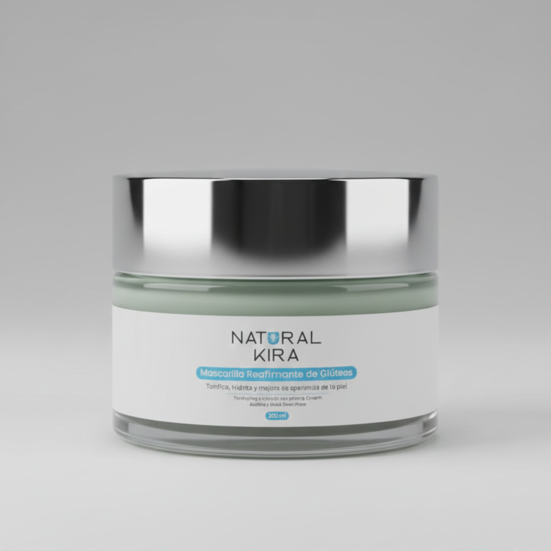 Mascarilla realzadora de Glúteos: Tonifica, hidrata y mejora la apariencia de la piel - 50ml