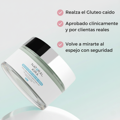 Mascarilla realzadora de Glúteos: Tonifica, hidrata y mejora la apariencia de la piel - 50ml