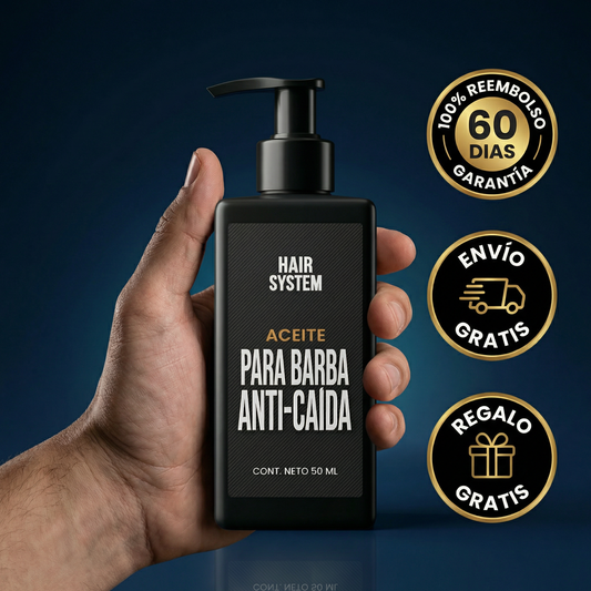 Aceite para el Crecimiento de Barba